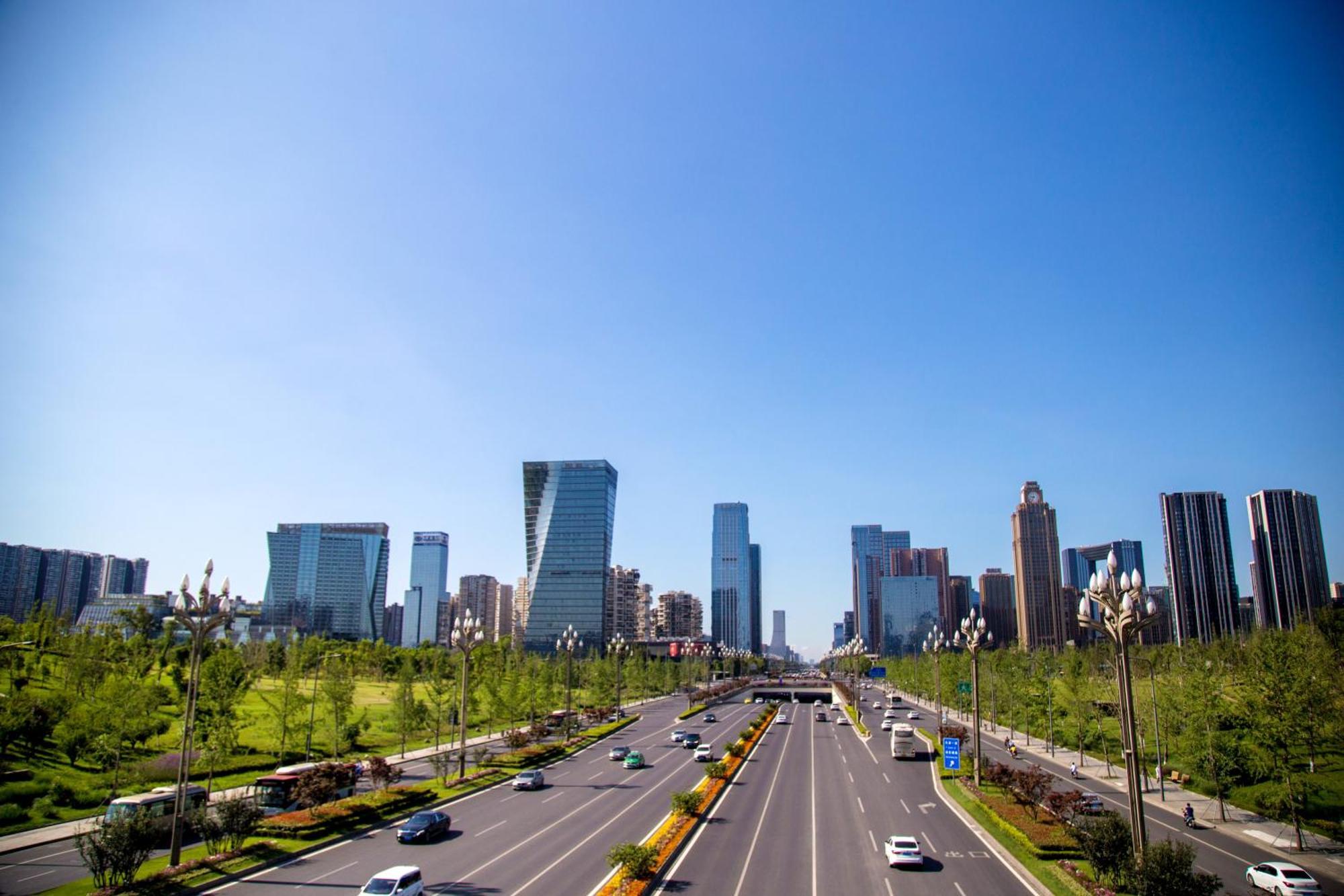 Holiday Inn Chengdu Century City-Easttower Esterno foto