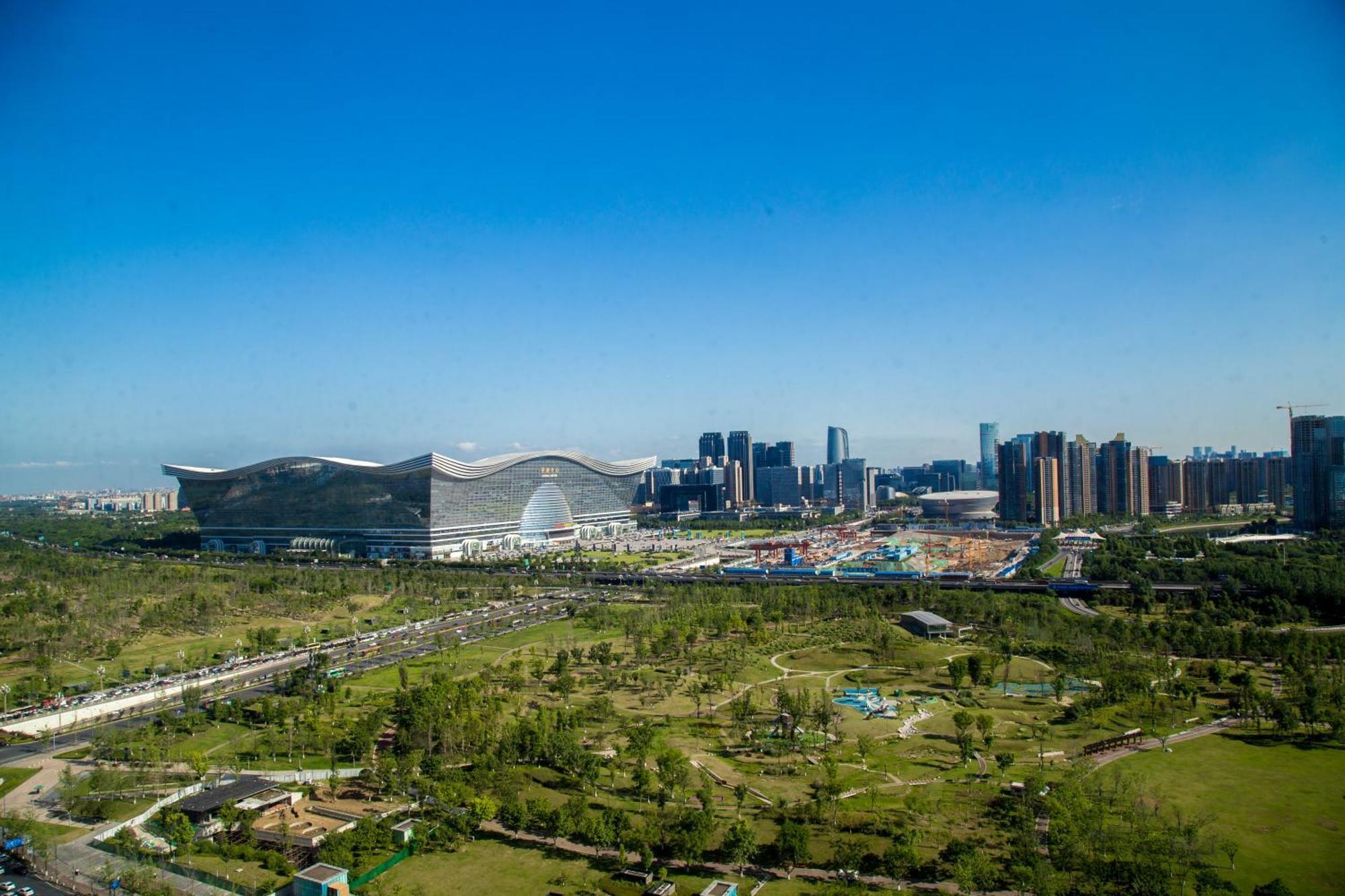 Holiday Inn Chengdu Century City-Easttower Esterno foto