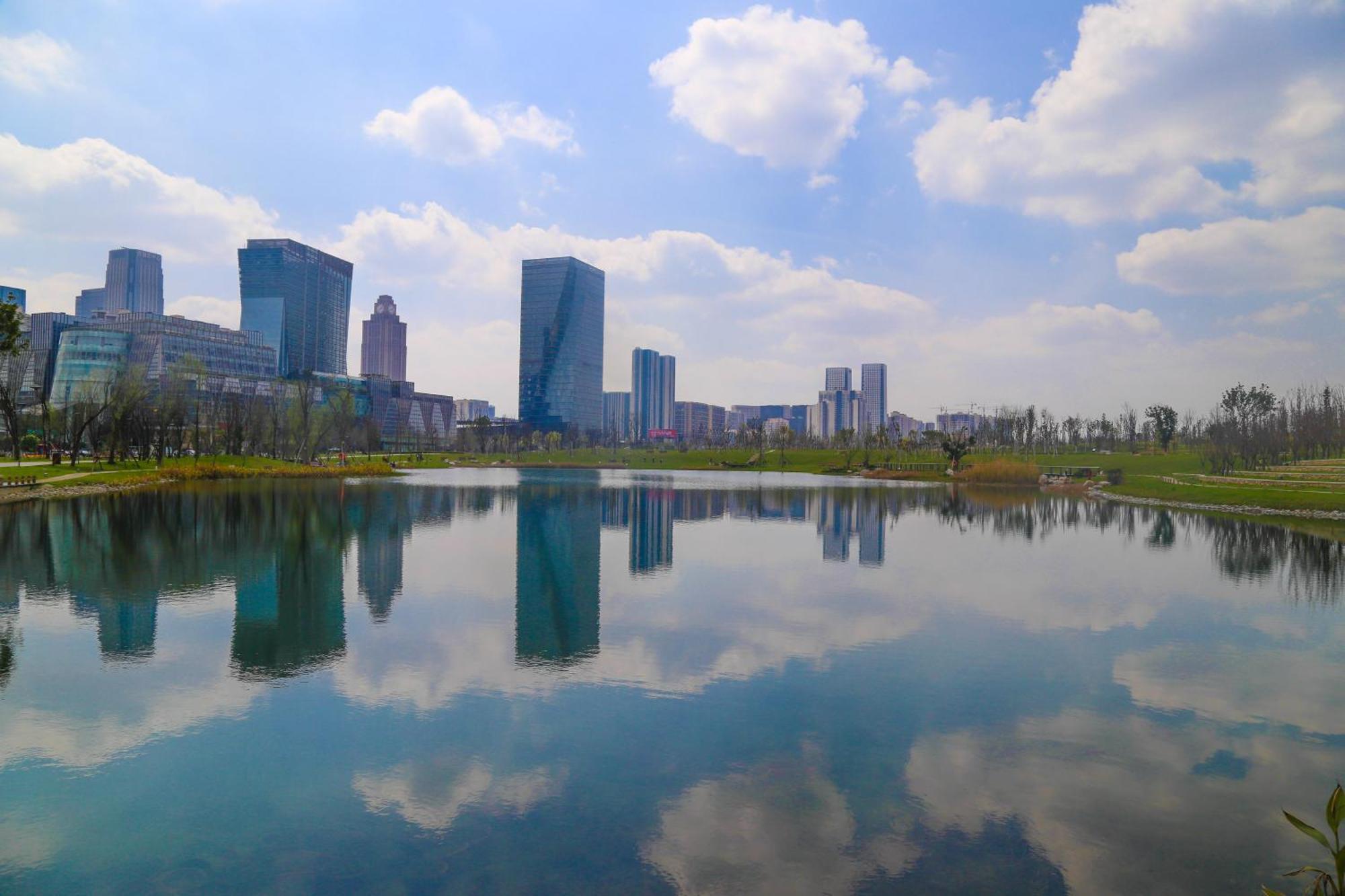 Holiday Inn Chengdu Century City-Easttower Esterno foto